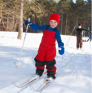 Jackrabbit skier